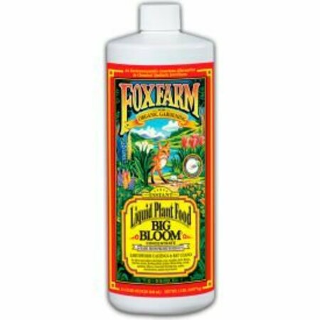 HYDROFARM FoxFarm Big Bloom Liquid Plant Food Concentrate, 1 qt FX14002